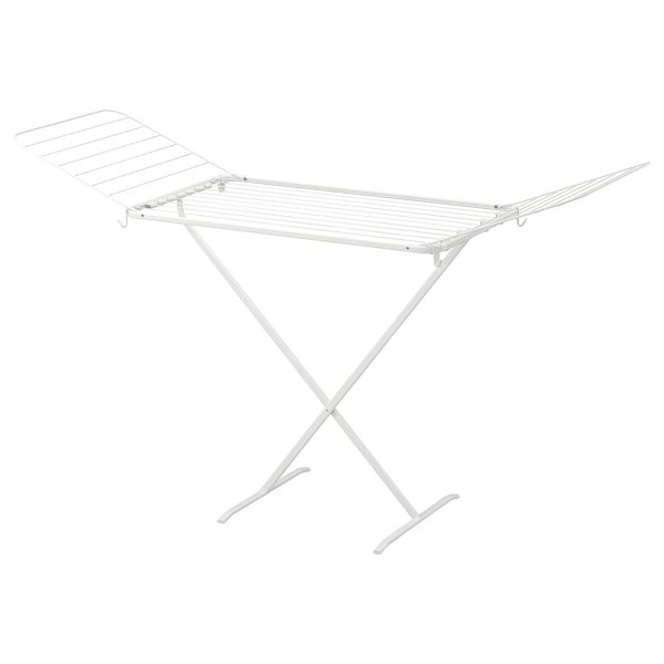 MULIG Drying rack, in/outdoor, white
