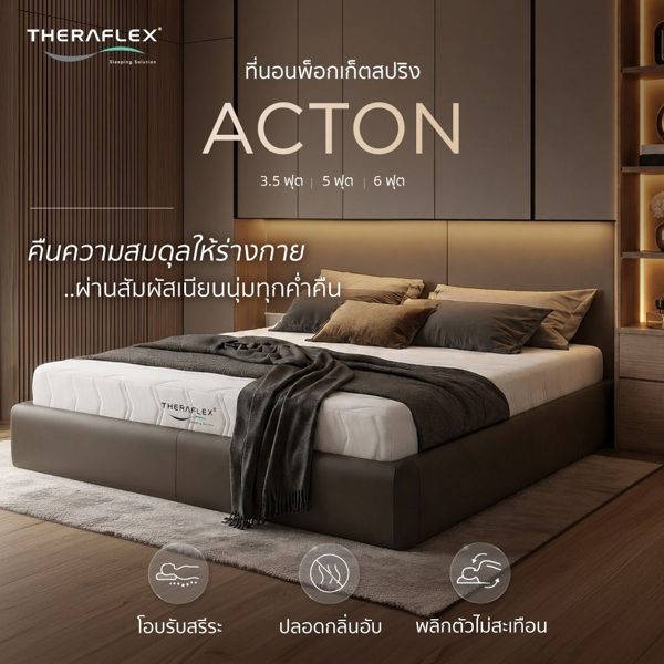 THERAFLEX ACTON mattress, 5 ft
