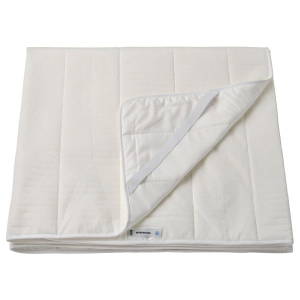 ROSENVIAL Mattress protector, white, 150x200 cm
