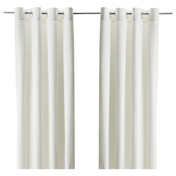 MERETE Room darkening curtains, 1 pair, 145x250 cm